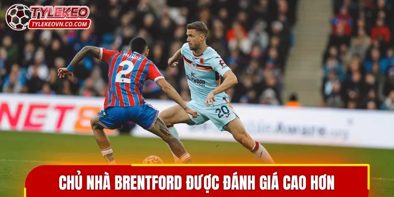 Đội chủ nhà được đánh giá cao hơn trong trận đấu Brentford vs Crystal Palace